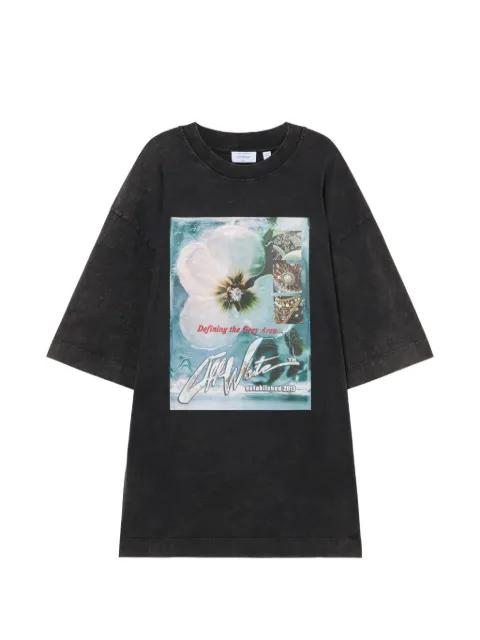 graphic oversized mini T-shirt dress by OFF-WHITE
