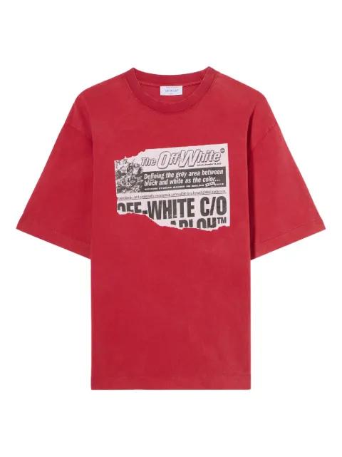 graphic-print T-shirt by OFF-WHITE