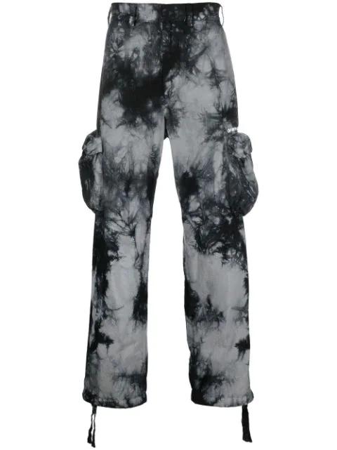 graphic-print cargo trousers by OFF-WHITE