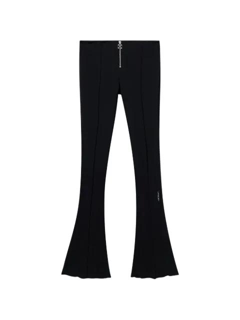 heavy flared slim trousers by OFF-WHITE