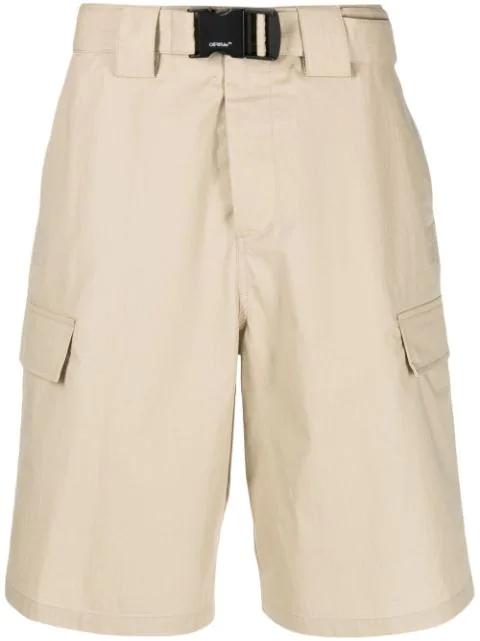 high-waisted Bermuda shorts by OFF-WHITE