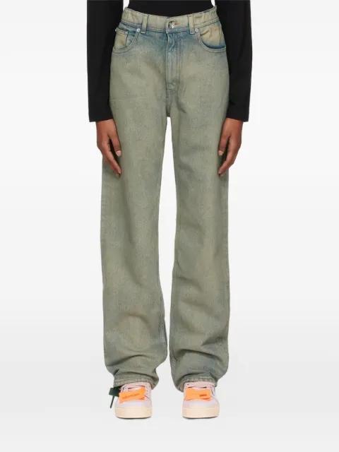 high-waisted jeans by OFF-WHITE