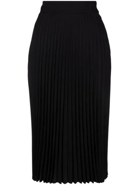 high-waisted pleated skirt by OFF-WHITE