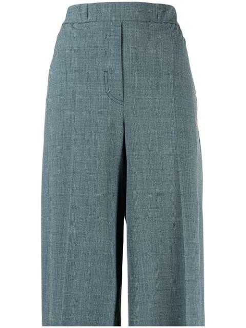 high-waisted tailored shorts by OFF-WHITE