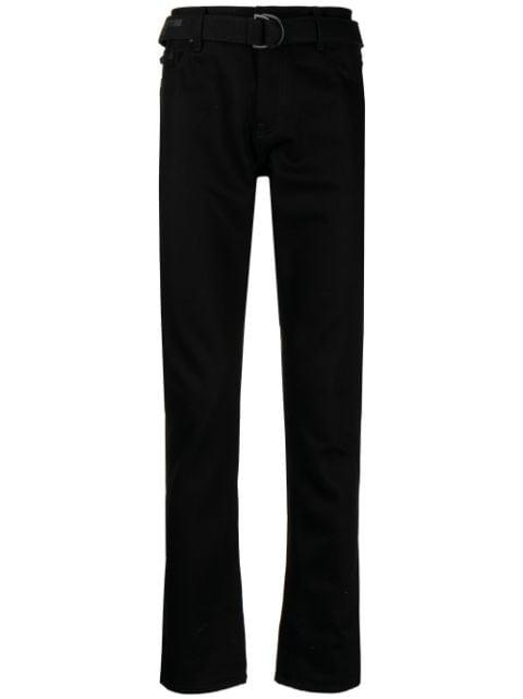 industry-belt skinny jeans by OFF-WHITE