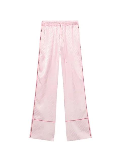 jacquard satin pajama trousers by OFF-WHITE