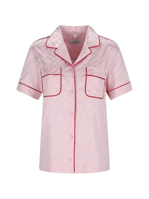 jacquard satin shirt by OFF-WHITE