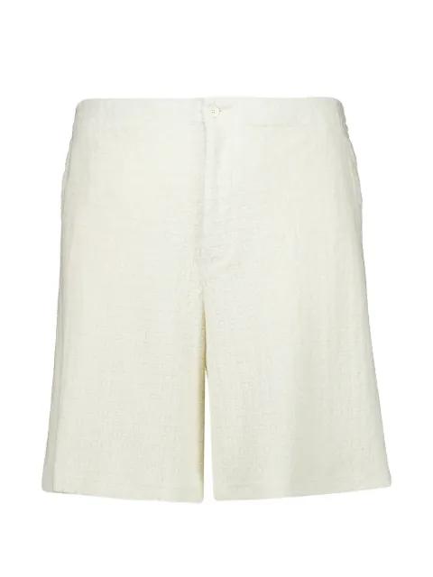 logo cotton shorts by OFF-WHITE