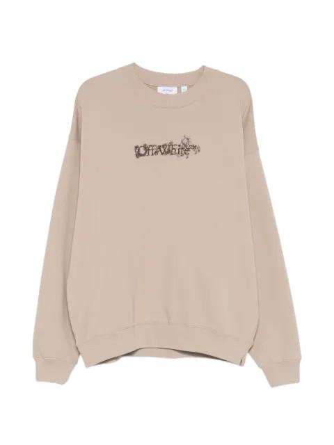 logo crew-neck sweatshirt by OFF-WHITE