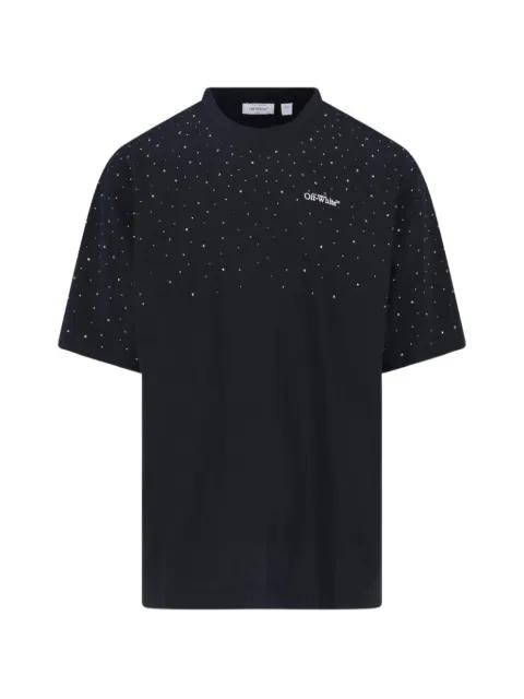 logo-detail T-shirt by OFF-WHITE