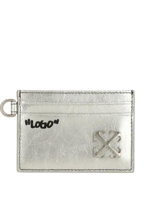 logo detail card holder by OFF-WHITE