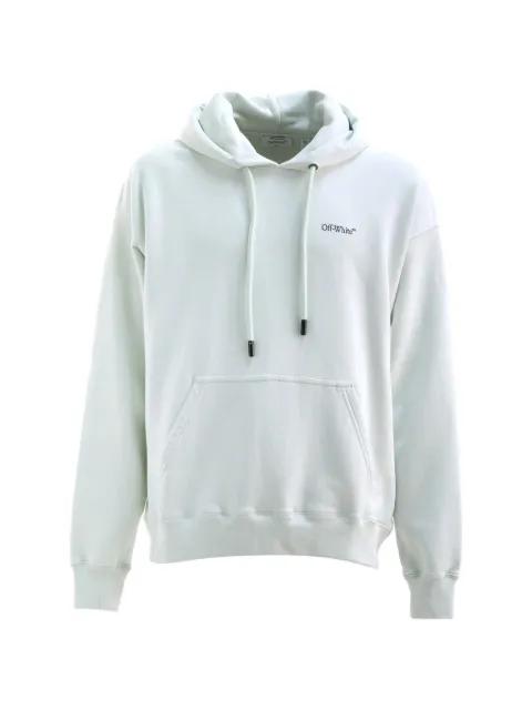 logo-detail hoodie by OFF-WHITE