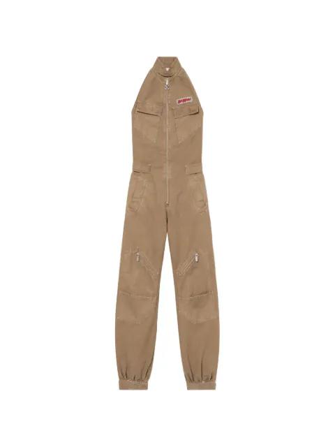 logo-detail pocket jumpsuit by OFF-WHITE