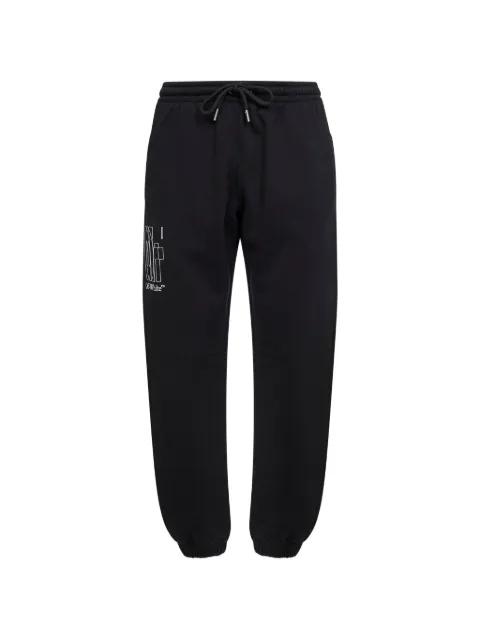 logo-detail track pants by OFF-WHITE