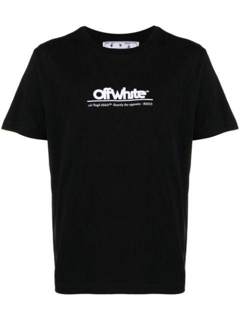 logo-embroidered T-shirt by OFF-WHITE