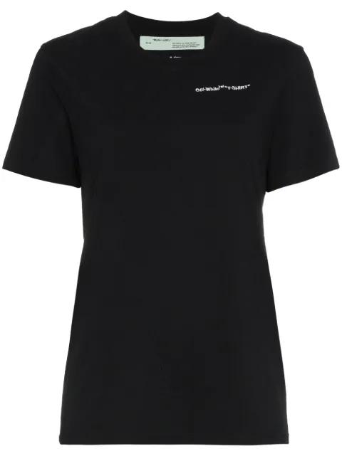 logo-embroidered T-shirt by OFF-WHITE