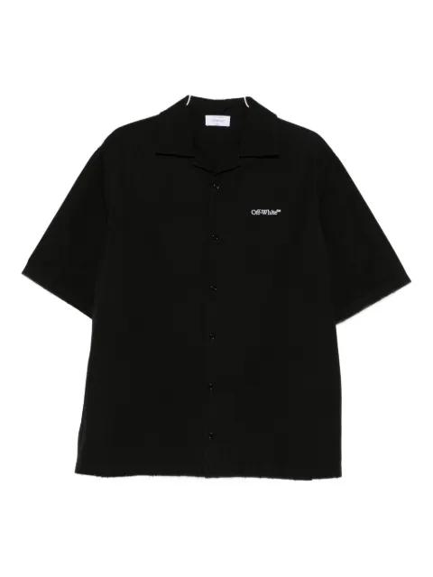 logo-embroidered short-sleeve shirt by OFF-WHITE