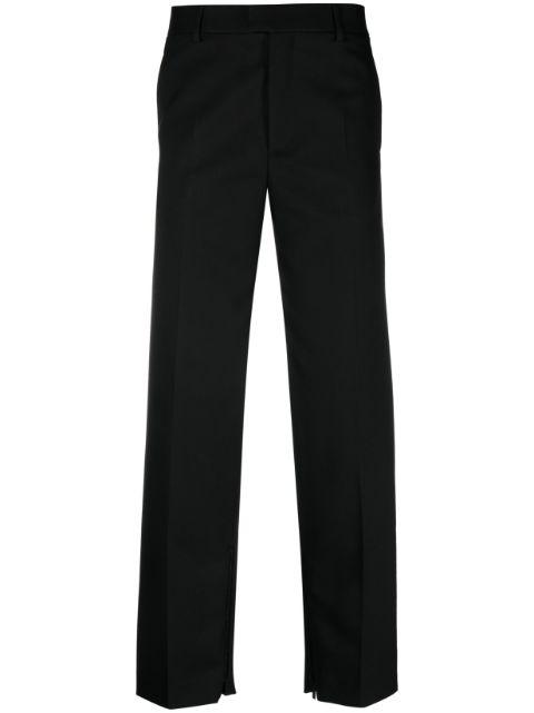 logo-embroidered tailored trousers by OFF-WHITE