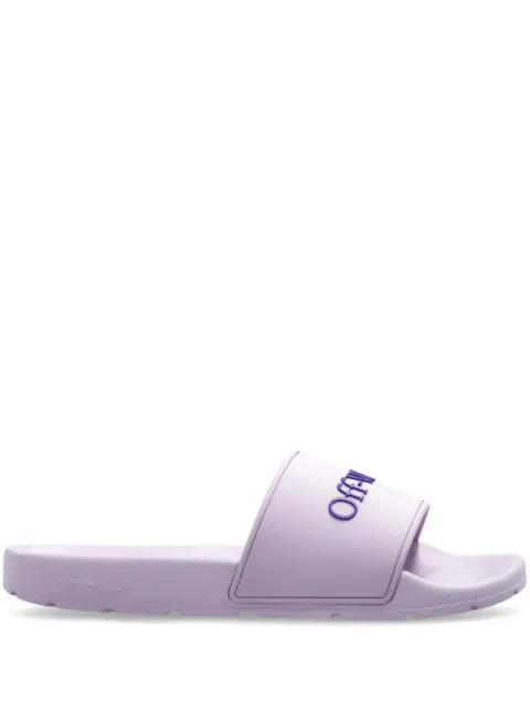 logo flip flops by OFF-WHITE