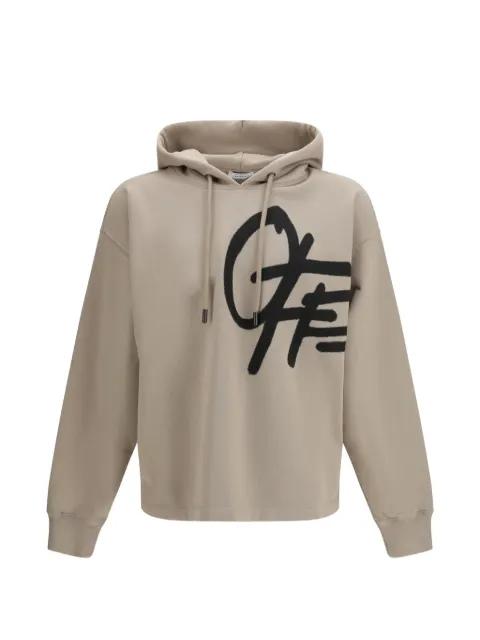 logo hoodie by OFF-WHITE