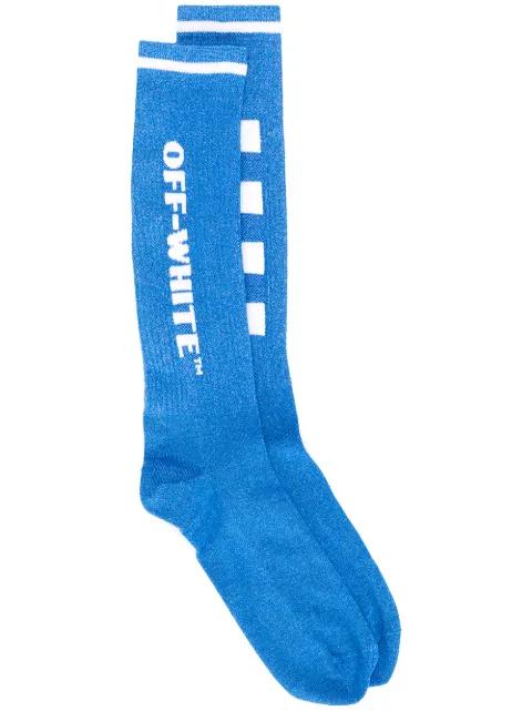 logo knit socks by OFF-WHITE