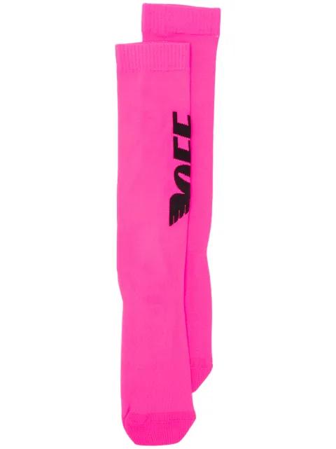 logo knit socks by OFF-WHITE
