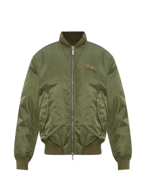 logo-patch bomber jacket by OFF-WHITE