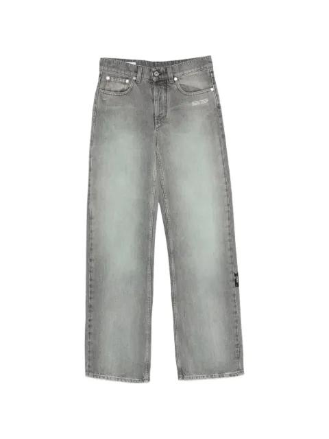logo-patch jeans by OFF-WHITE