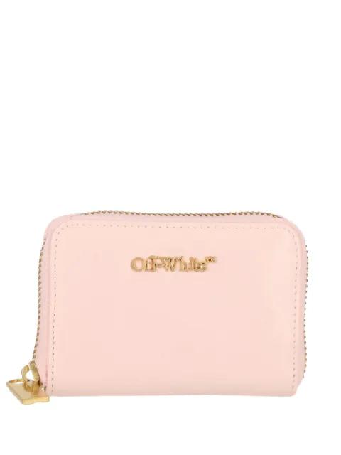 logo-plaque zip-around wallet by OFF-WHITE