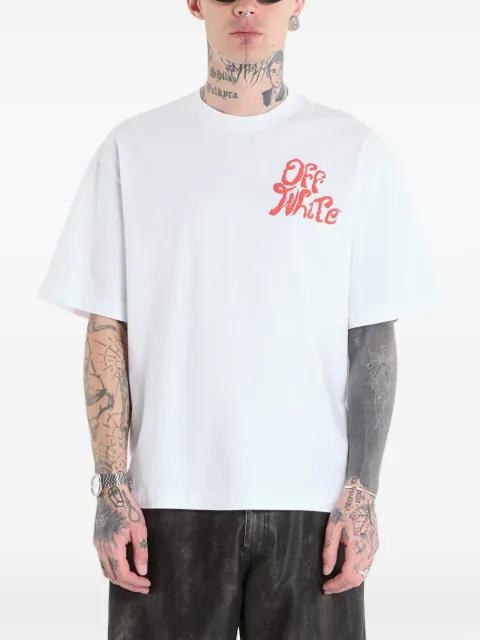 logo-print T-shirt by OFF-WHITE