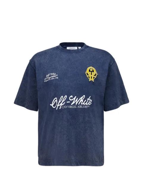 logo-print T-shirt by OFF-WHITE
