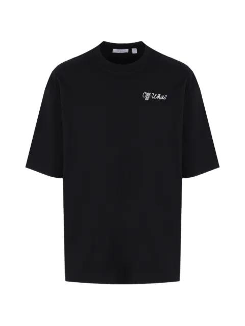 logo print T-shirt by OFF-WHITE