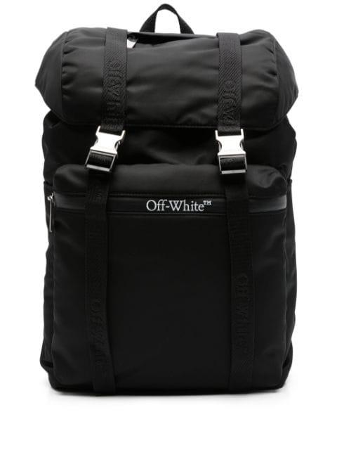 logo-print backpack by OFF-WHITE