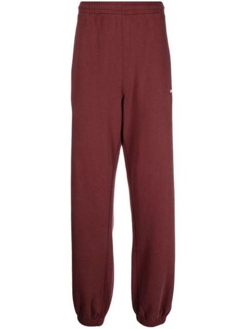 logo-print cotton track pants by OFF-WHITE