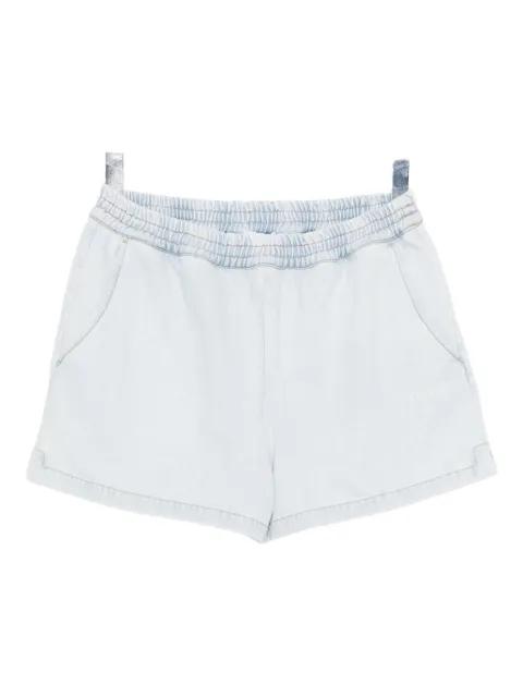 logo-print denim shorts by OFF-WHITE