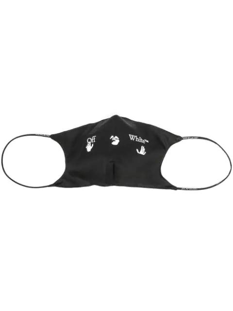 logo-print face mask by OFF-WHITE