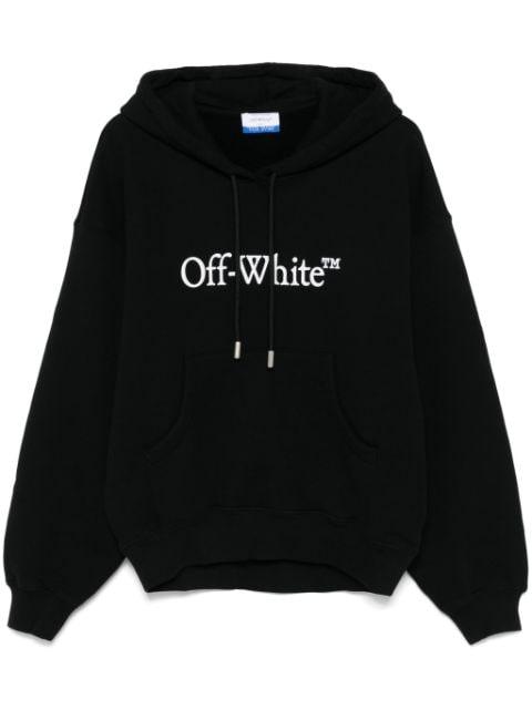 logo-print hoodie by OFF-WHITE