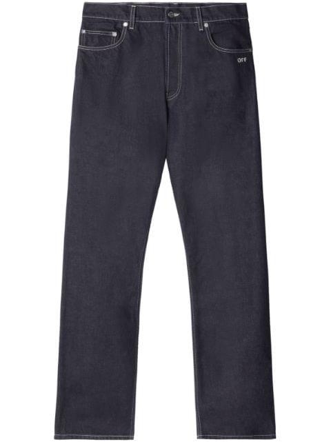 logo-print jeans by OFF-WHITE