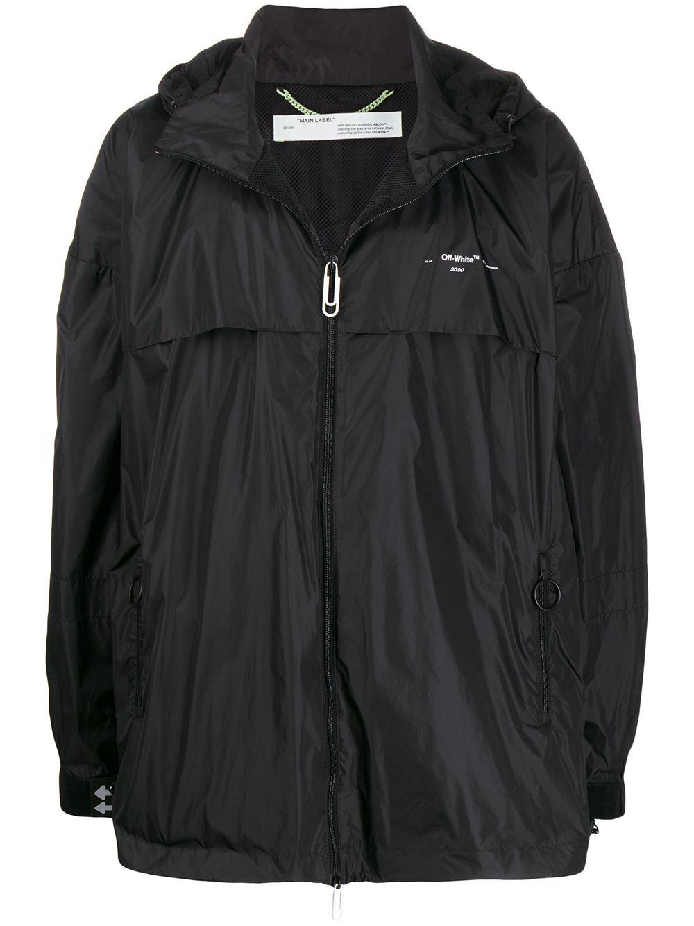 logo print lightweight jacket by OFF-WHITE