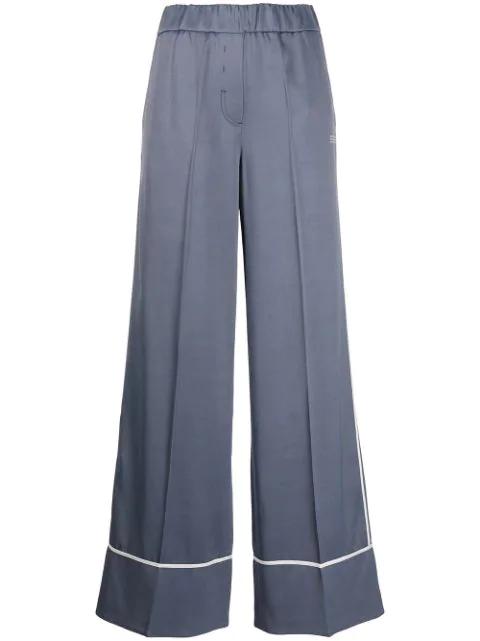 logo-print pajama trousers by OFF-WHITE