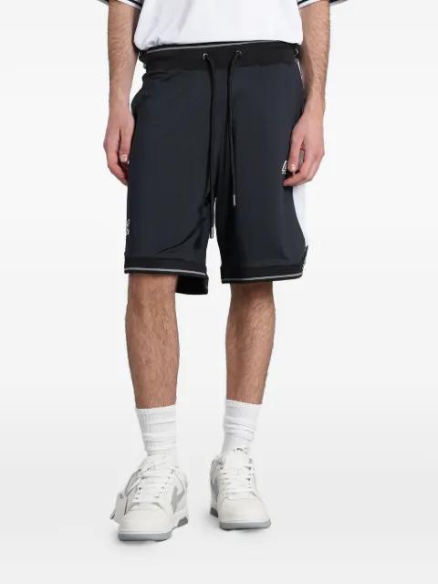 logo-print panelled shorts by OFF-WHITE