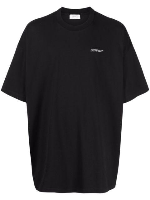 logo-print short-sleeve T-shirt by OFF-WHITE