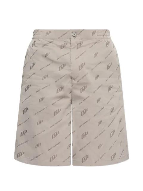logo-print shorts by OFF-WHITE