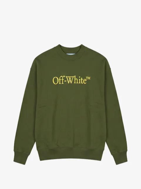 logo-print sweatshirt by OFF-WHITE
