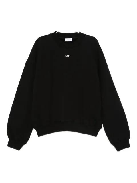logo-print sweatshirt by OFF-WHITE
