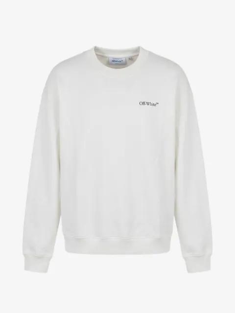 logo-print sweatshirt by OFF-WHITE