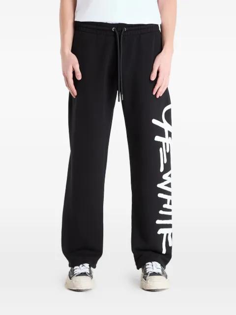 logo-print track pants by OFF-WHITE