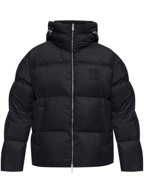 logo puffer jacket by OFF-WHITE
