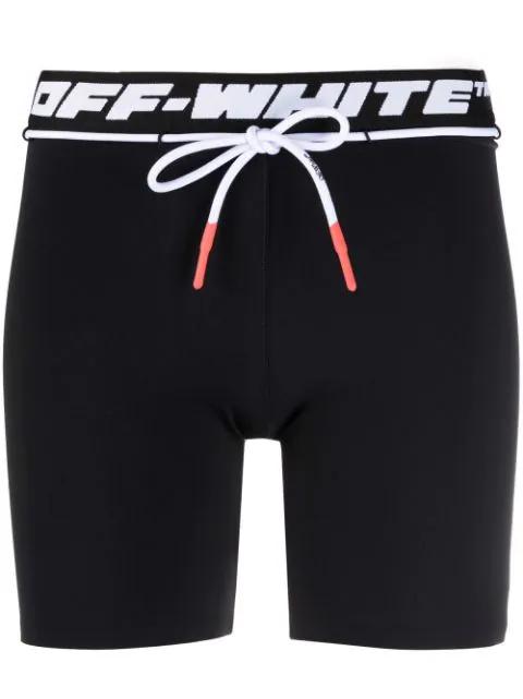 logo-waistband running shorts by OFF-WHITE