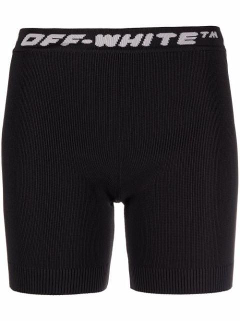 logo-waistband sports shorts by OFF-WHITE